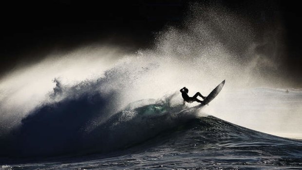 Surf warning ... large swells heading to Sydney.