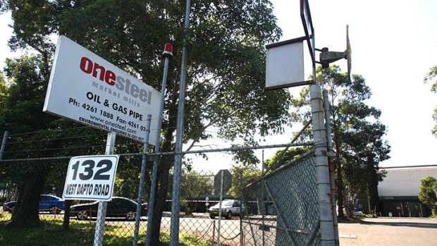 Closure &#8230; OneSteel's oil and gas pipe manufacturing business at Kembla Grange.