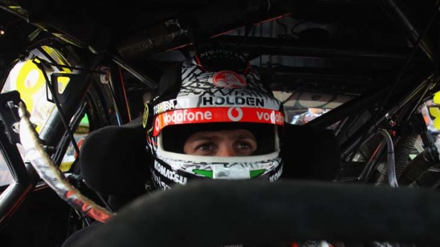 ''Drivers know the risk'' &#8230; V8 Supercar driver Jamie Whincup at the Bathurst 1000 warm-up session.