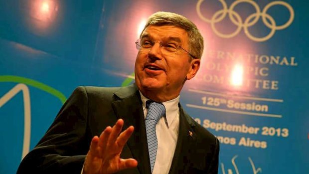 Ninth IOC president: Thomas Bach of Germany is the first gold medallist to lead the Olympic movement.