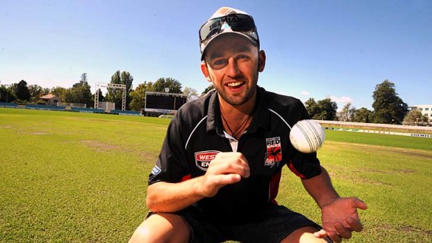 Former Canberra spinner Nathan Lyon broke through with South Australia.