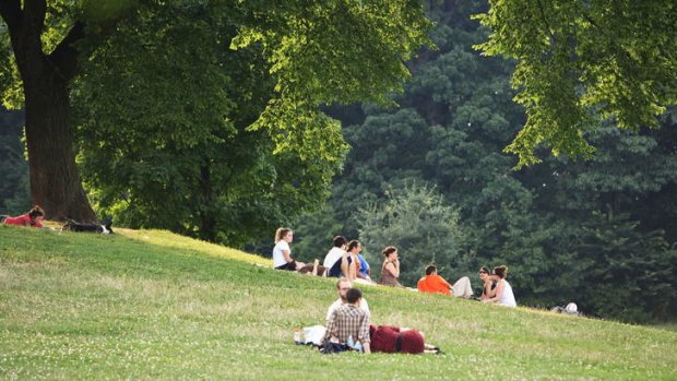 World-class green space: Prospect Park, Brooklyn.