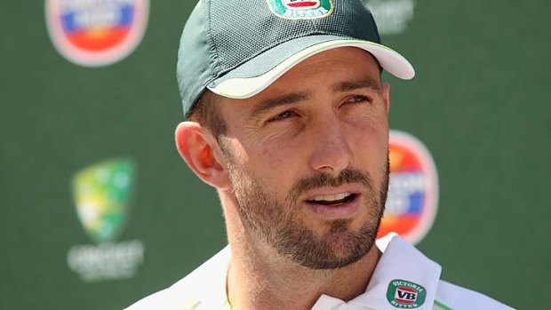 Recalled: Shaun Marsh is back in the Australian squad more than two years after scoring a century on debut in Sri Lanka.
