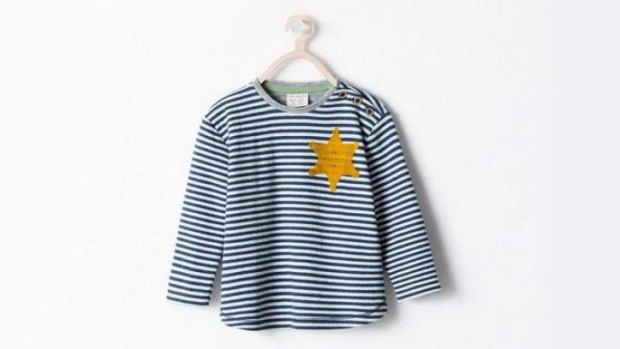 Zara says the shirt was inspired by sheriff's stars from classic Western films.