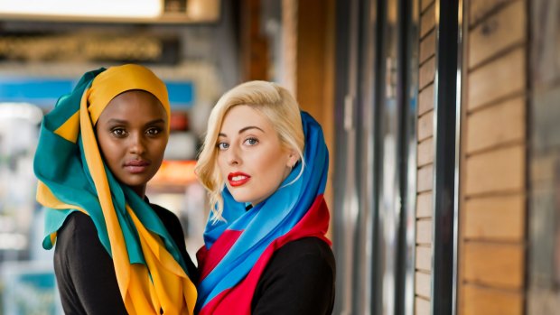 Melbourne social enterprise fashion brand MOGA has created a range of headscarves for ASOS.