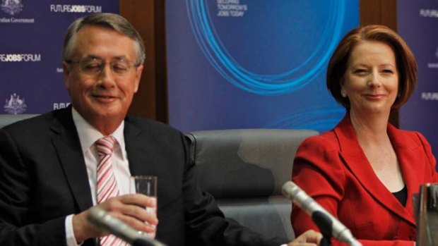 Prime Minister Julia Gillard and Treasurer Wayne Swan hosted the Future Jobs Forum at Parliament House, Canberra.