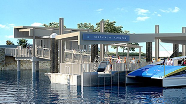 The design of the new CityCat terminal apparently reflects a shipping container.