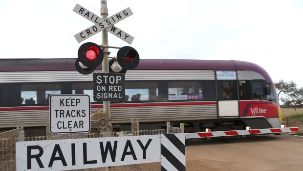 V/Line's new VLocity trains have been banned from the metropolitan railway network after a near miss.

