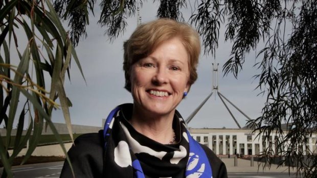 Poll setback: Christine Milne has rejected the idea she is the wrong person to lead the Greens.