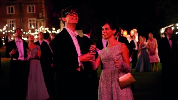 Genius: Eddie Redmayne delivers an uncanny performance as Stephen Hawking in <i>The Theory of Everything</i>.
