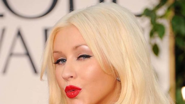 Christina Aguilera ... her email was hacked into.