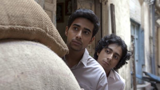 Suraj Sharma and Tony Revolori in 'Umrika'.