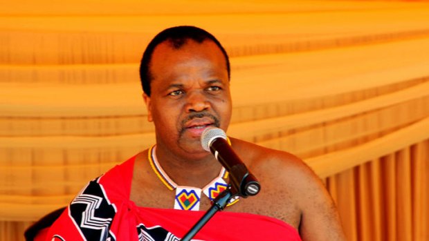 Swaziland's King Mswati III.