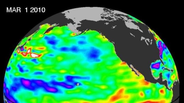 The most recent El Nino (2009-10).
