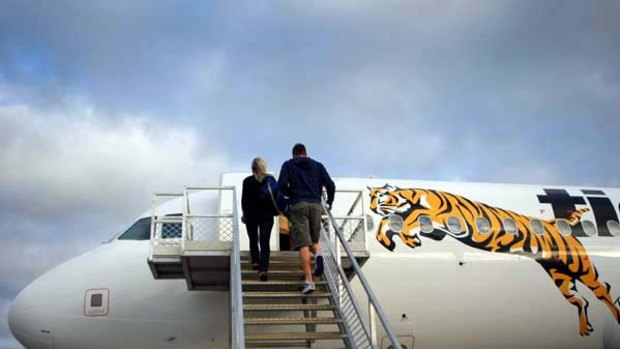 Better than its reputation ... Tiger Airways.
