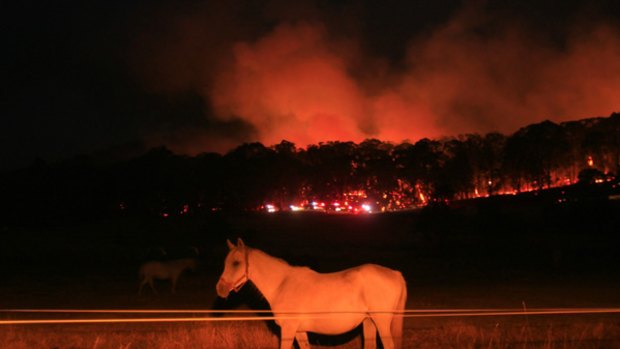 Fires continue to threaten farms and communities around Beechworth.