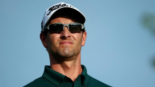 Adam Scott during the first round of the 96th PGA Championship at Valhalla Golf Club: "I didn't play very well today".