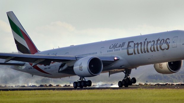 Emirates reported a record annual profit of $US2.2 billion, up 50 per cent from the previous year.