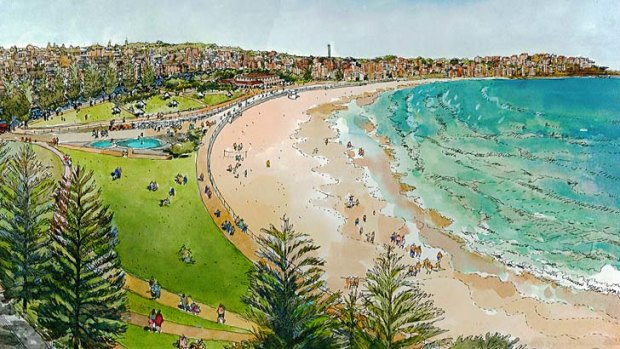 Makeover: Bondi Beach is set for a new look.