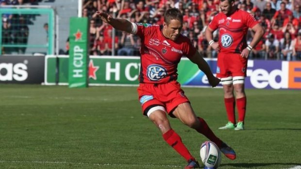 Toulon relies heavily on the boot of Jonny Wilkinson.