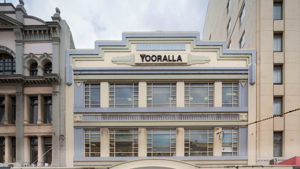 The Yooralla building at 248 Flinders Street, Melbourne. 