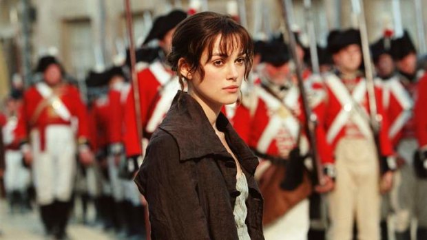 'Keira Knightley was exactly the right age to play Elizabeth Bennet,' Susannah Fullerton writes, 'but she is perpetually Keira Knightley.'