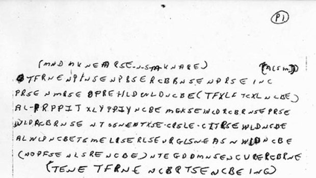 The FBI has been working trying to break the code on and off since 2001.