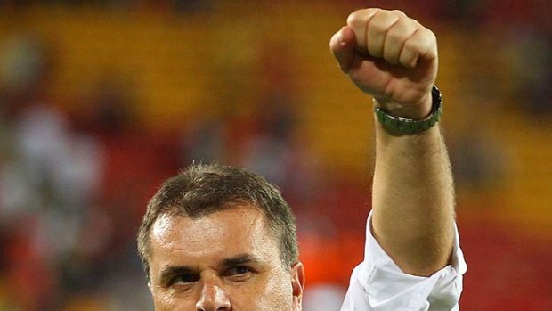 Former Brisbane Roar coach Ange Postecoglou.