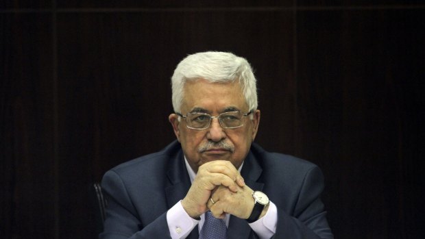  Palestinian President Mahmoud Abbas in 2013.
