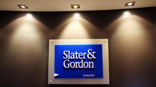 Brand power: Slater & Gordon has been described as 'the poster child for Tesco law'.
