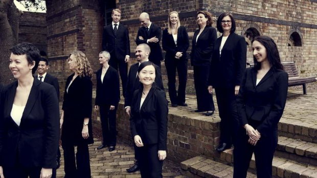 Sydney Chamber Choir. Photo by Barnaby Wilshier.