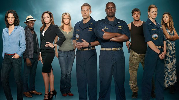 The cast of <i>Last Resort</i>, which Seven planned to launch next year.