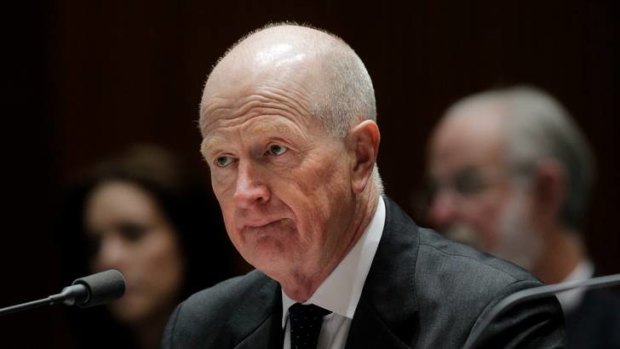 Reserve Bank governor Glenn Stevens was the direct boss of the chief auditor who reported on banknote companies during the time they are accused of bribing foreign officials, a court has heard.