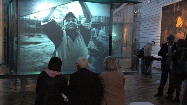 Visitors to the National Museum of the History of Immigration in Paris came to learn about the circumstances of immigration from North Africa.