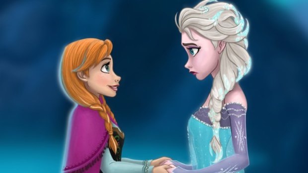 Anna and Elsa from Disney's hit new animated film <i>Frozen</i> are part of the set of characters that is bringing some gender balance to Disney Infinity.