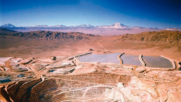 BHP and Rio Tinto's Escondida mine in Chile is the world's largest copper mine.