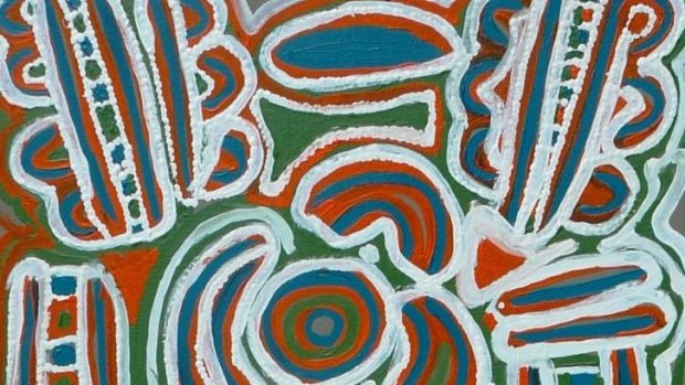 Rosie Tasman, "Seed Dreaming" in "Contemporary Visions of Aboriginal art"