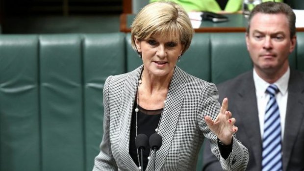 Julie Bishop has announced an increase of funding for the Ebola battle.