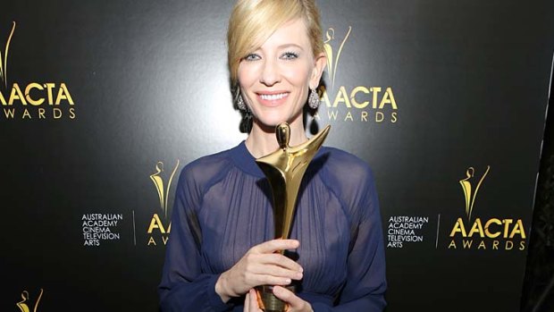 Winner: Cate Blanchett took out best international lead actress at the AACTA awards.
