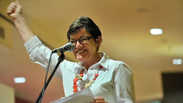 "I'm still hopeful but I'm not there yet": Independent Cathy McGowan.