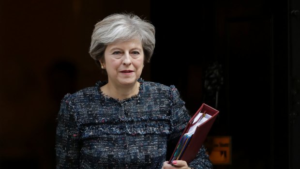 British Prime Minister Theresa May will refresh her strategy for Britain's exit from the EU.