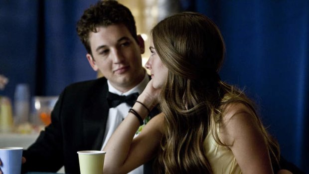 Miles Teller and Shailene Woodley star in <i>The Spectacular Now</i>.