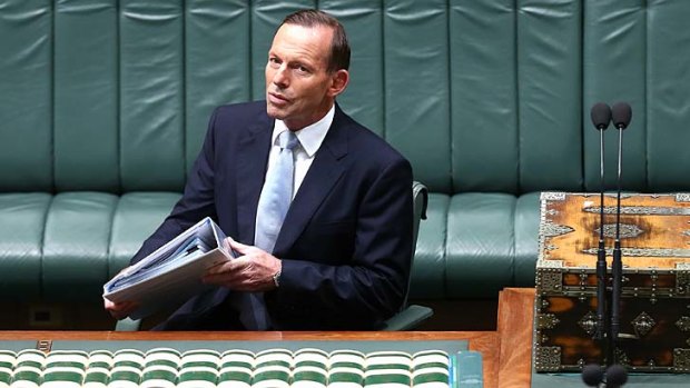 PM Tony Abbott: The budget proved to be a landmark moment in political unpopularity.