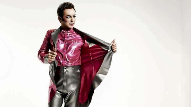 At 54, greying, in a red-sequined jacket and as much mascara as ever, Julian Clary still has it.