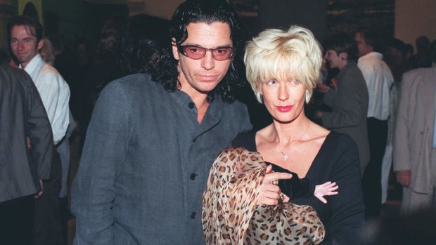 Trapped: Michael Hutchence with Paula Yates and their daughter Heavenly Hiraani Tiger Lily.