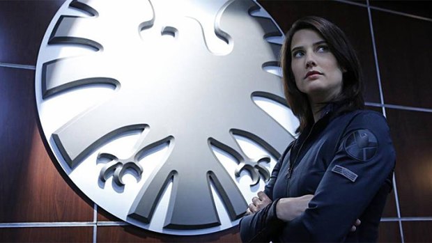 From big-screen to small ... Agent Maria Hill (Cobie Smulders) stars in <i>Agents of S.H.I.E.L.D.</i> debut.