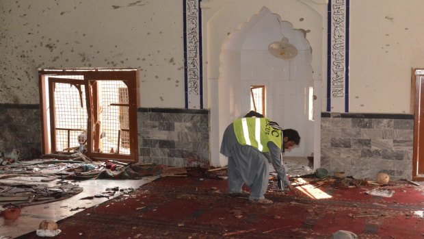 At least 60 people were killed in the powerful explosion at the crowded Shiite mosque in Pakistan during Friday prayers.