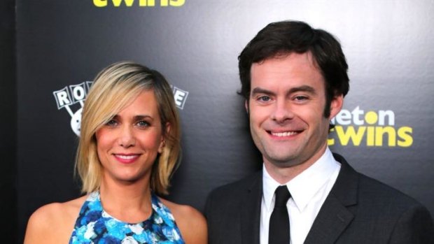 Comedians Kristen Wiig and Bill Hader make short work of a journalist who hasn't seen the movie he's meant to be interviewing them about.