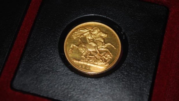The 1901 proof sovereign and half sovereign are worth a combined $600,000.