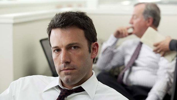 Humble pie ... Ben Affleck soon loses his swagger.